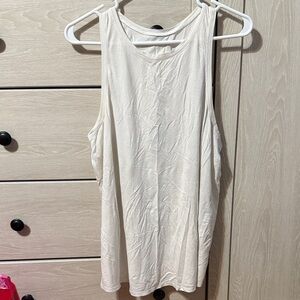 Lululemon Everyday Sleeveless Scoop Neck Tank Top - off white